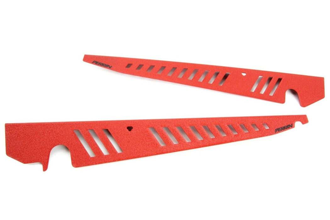 Perrin Fender Shroud Kit Red 2015-2021 WRX / 2015-2021 STI - PSP-ENG-550RD - Subimods.com