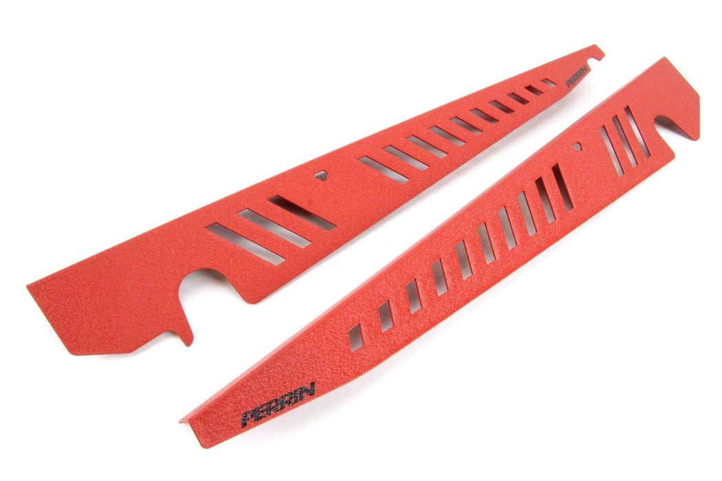 Perrin Fender Shroud Kit Red 2015-2021 WRX / 2015-2021 STI - PSP-ENG-550RD - Subimods.com