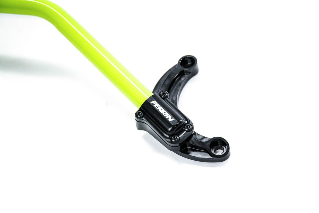 Perrin Front Strut Tower Brace Neon Yellow 2008-2021 WRX / 2008-2021 STI / 2013-2017 Crosstrek - PSP-SUS-056NY - Subimods.com