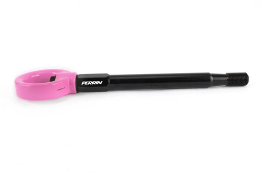 Perrin Front Tow Hook Hyper Pink 2008-2014 WRX / 2008-2014 STI / 2005-2009 Legacy GT - PSP-BDY-231HP - Subimods.com