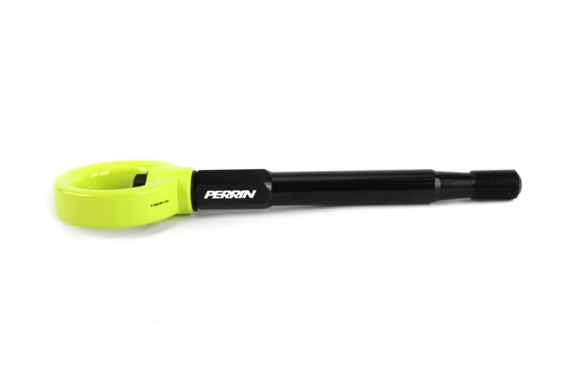 Perrin Front Tow Hook Neon Yellow 2022-2024 WRX / 2018-2021 Crosstrek / 2014-2022 Forester - PSP-BDY-237NY - Subimods.com