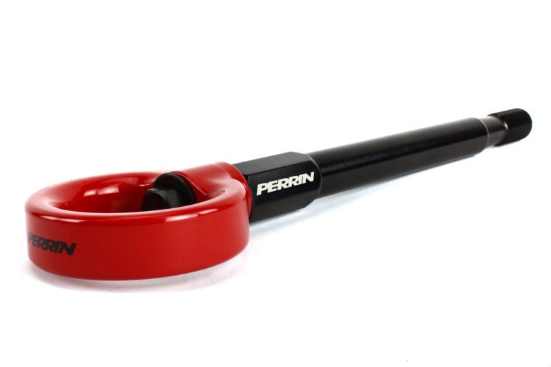 Perrin Front Tow Hook Red 2008-2014 WRX / 2008-2014 STI / 2005-2009 Legacy GT - PSP-BDY-231RD - Subimods.com