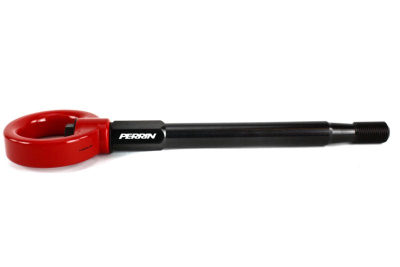 Perrin Front Tow Hook Red 2008-2014 WRX / 2008-2014 STI / 2005-2009 Legacy GT - PSP-BDY-231RD - Subimods.com