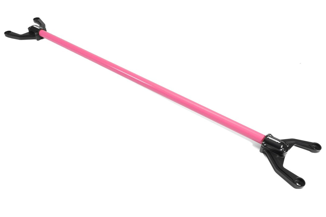 Perrin Hyper Pink Rear Strut Tower Bar 2013-2024 BRZ / 2013-2016 FRS / 2017-2021 GT86 / 2022-2024 GR86 - PSP-SUS-043HP - Subimods.com