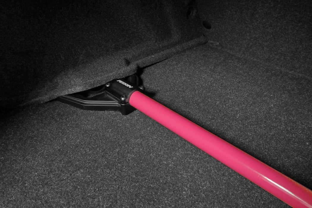 Perrin Hyper Pink Rear Strut Tower Bar 2013-2024 BRZ / 2013-2016 FRS / 2017-2021 GT86 / 2022-2024 GR86 - PSP-SUS-043HP - Subimods.com