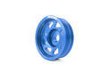 Perrin Lightened Crank Pulley Blue 2002-2014 WRX / 2004-2021 STI / 2005-2009 Legacy / 2004-2013 Forester - PSP-ENG-100BL - Subimods.com