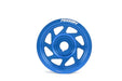 Perrin Lightened Crank Pulley Blue 2002-2014 WRX / 2004-2021 STI / 2005-2009 Legacy / 2004-2013 Forester - PSP-ENG-100BL - Subimods.com