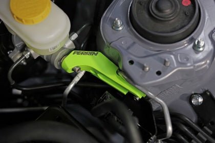 Perrin Master Cylinder Brace Neon Yellow 2013-2024 BRZ / 2013-2016 FRS / 2017-2021 GT86 / 2022-2024 GR86 - PSP-BRK-406NY - Subimods.com