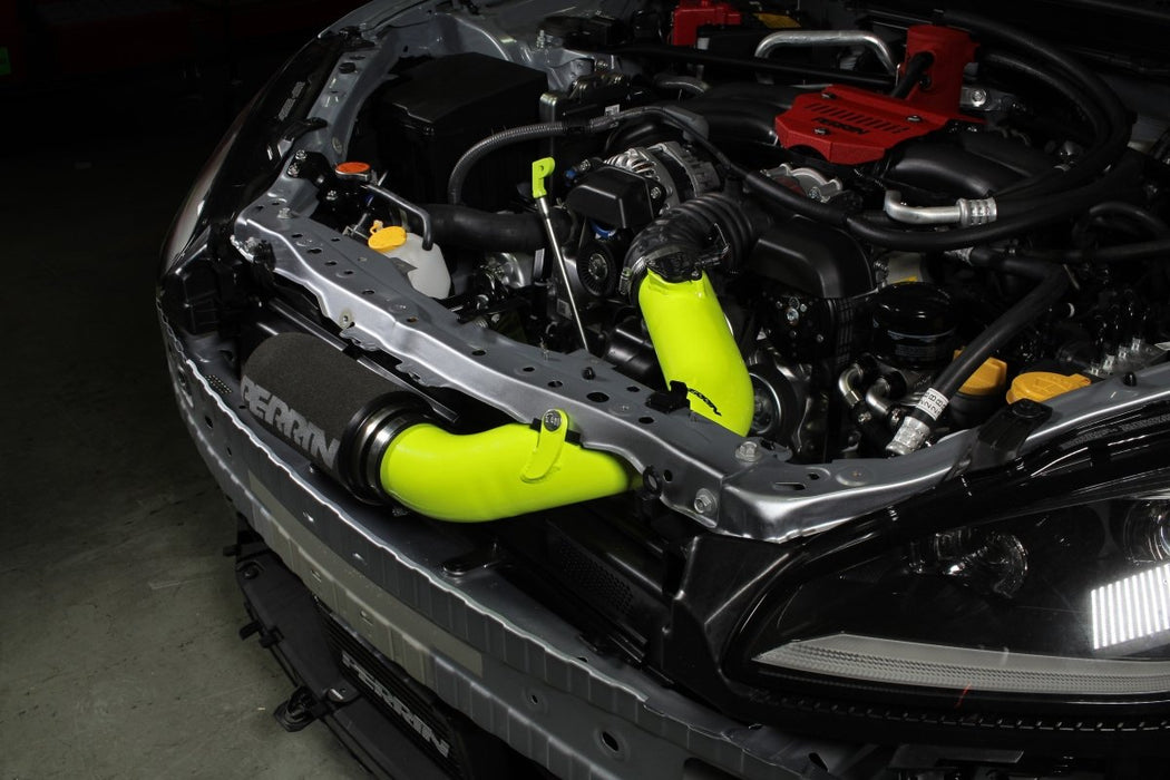 Perrin Neon Yellow Cold Air Intake 2022 BRZ / 2022 GR86 - PSP-INT-335NY - Subimods.com