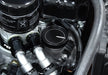 Perrin Oil Cap Round Style Black Most Subaru Models - PSP-ENG-711BK - Subimods.com