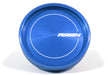 Perrin Oil Cap Round Style Blue Most Subaru Models - PSP-ENG-711BL - Subimods.com