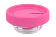 Perrin Oil Cap Round Style Hyper Pink Most Subaru Models - PSP-ENG-711HP - Subimods.com