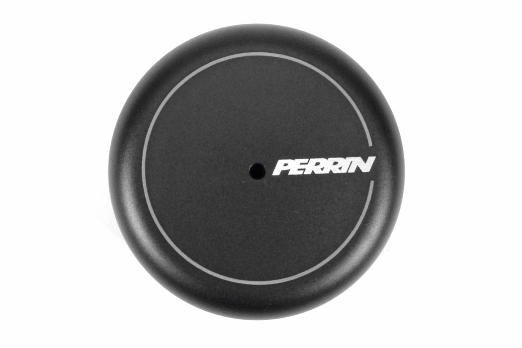 Perrin Oil Filter Cover Black 2015-2024 WRX / 2013-2024 BRZ / 2022-2024 GR86 - PSP-ENG-716BK - Subimods.com