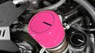 Perrin Oil Filter Cover Hyper Pink 2015-2024 WRX / 2013-2024 BRZ / 2022-2024 GR86 - PSP-ENG-716HP - Subimods.com