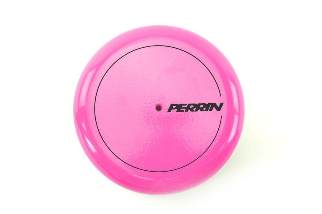 Perrin Oil Filter Cover Hyper Pink 2015-2024 WRX / 2013-2024 BRZ / 2022-2024 GR86 - PSP-ENG-716HP - Subimods.com