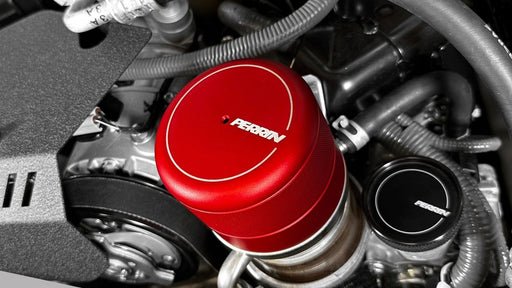 Perrin Oil Filter Cover Red 2015-2024 WRX / 2013-2024 BRZ / 2022-2024 GR86 - PSP-ENG-716RD - Subimods.com