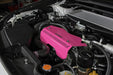 Perrin Pulley Cover Hyper Pink 2022-2024 WRX - PSP-ENG-153HP - Subimods.com