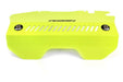 Perrin Pulley Cover Neon Yellow 2015-2021 WRX - PSP-ENG-152NY - Subimods.com