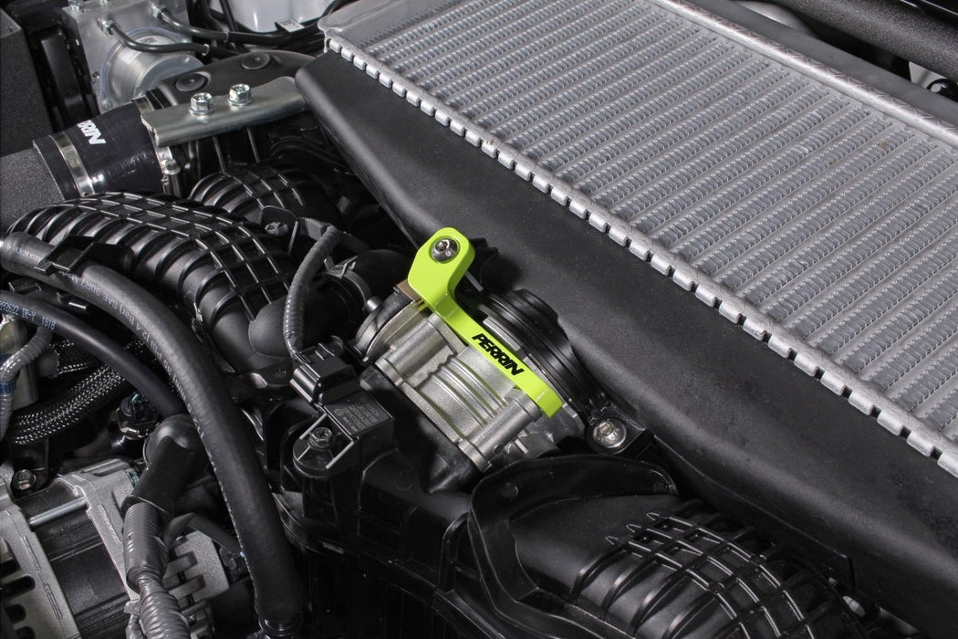 Perrin Top Mount Intercooler Bracket Neon Yellow 2022-2024 WRX - PSP-ITR-331NY - Subimods.com