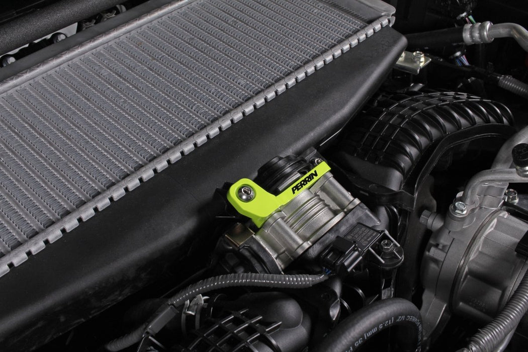 Neon Intercolour Perrin Top Mount Intercooler Bracket Neon Yellow 2022-2026 WRX / 2019 ...