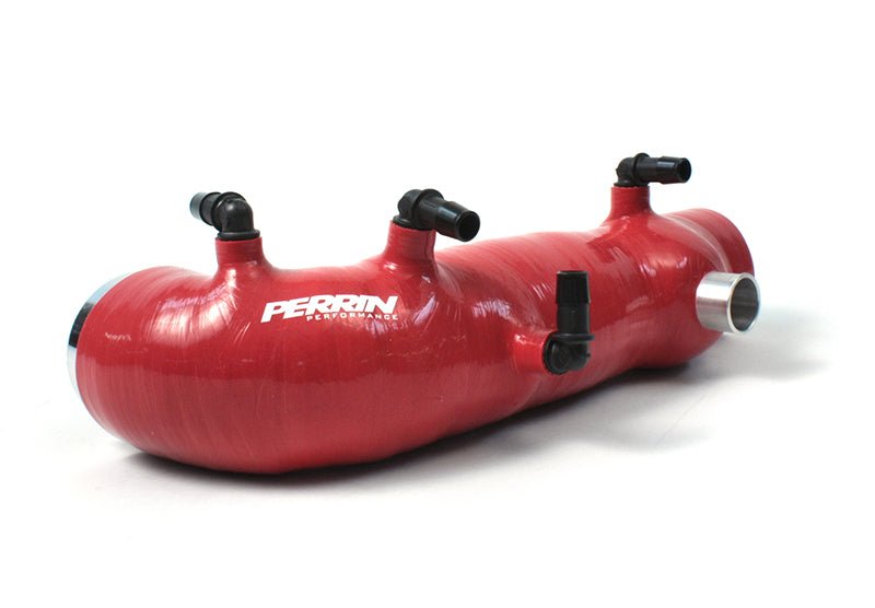 Perrin Turbo Inlet Hose Red 2002-2007 WRX / 2004-2021 STI / 2004-2008 Forester XT - PSP-INT-401RD - Subimods.com