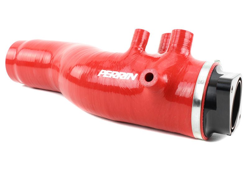 Perrin Turbo Inlet Hose Red 2015-2021 WRX - PSP-INT-424RD - Subimods.com