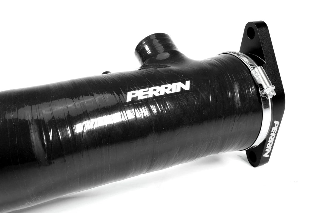 Perrin Turbo Inlet Hose w/ Nozzle Black Version 1 Fitment 2022-2024 WRX - PSP-INT-425BK - Subimods.com