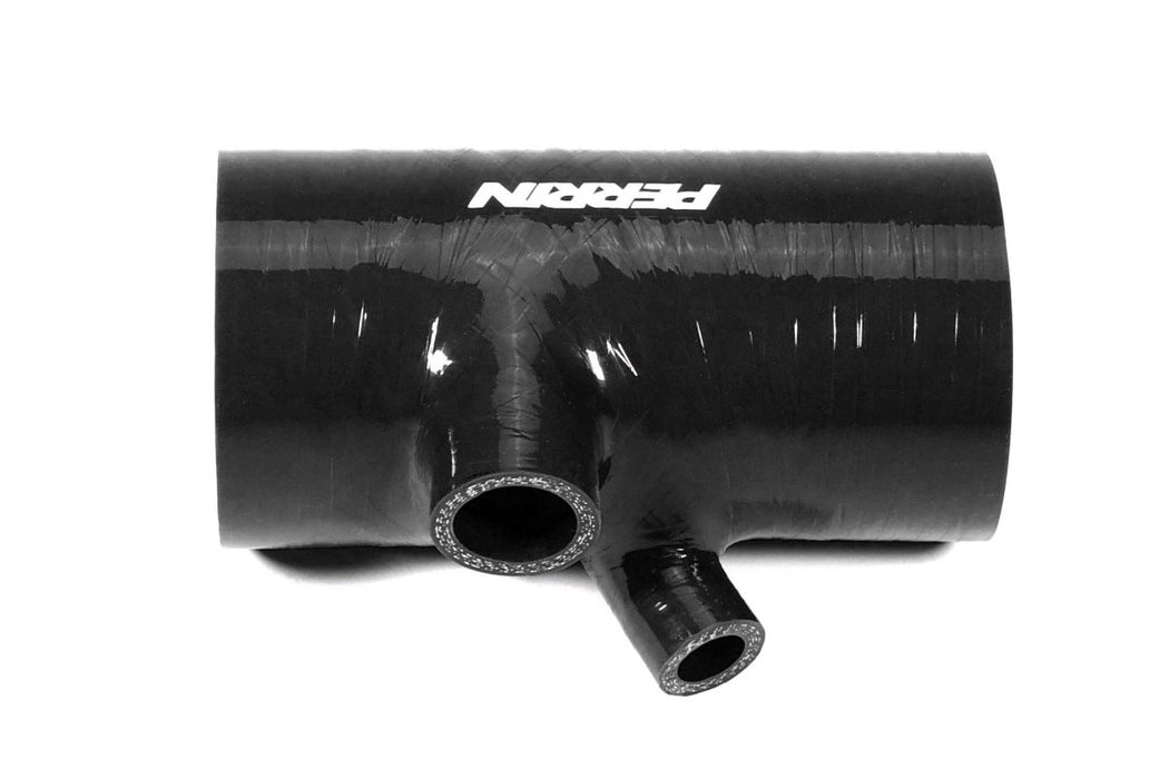 Perrin Turbo Inlet Hose w/ Nozzle Black Version 2 Fitment 2022-2023 WRX - PSP-INT-425BK - Subimods.com