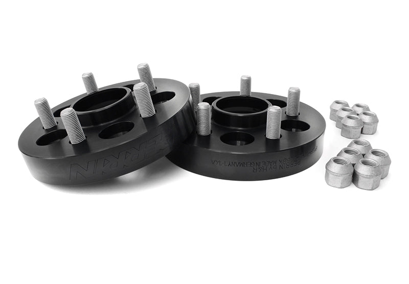 Perrin Wheel Spacers Black 25mm 5x100 2002-2014 WRX / 2004 / STI / BRZ / FXT / LGT - PSP-WHL-026BK - Subimods.com