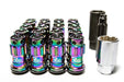 Project Kics R40 Iconix 12X1.25 Lug Nuts Neochrome Locking - WRIF13NK - Subimods.com