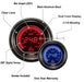 Prosport EVO Series Digital Red / Blue Electronic Oil Temperature Gauge 52MM - 216EVOOT.F - Subimods.com