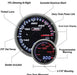 Prosport JDM Series Electronic Oil Temperature Gauge 52MM - 216JDMOT-R.F - Subimods.com