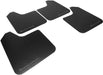 Rally Armor Basic Mudflaps Black Logo 2008-2011 Impreza / 2008-2010 WRX - MF6-BAS-BLK - Subimods.com