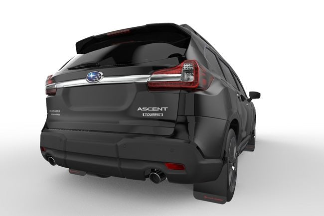 Rally Armor UR Series Mudflaps 2018-2024 Ascent - MF49-UR-RD/WH - Subimods.com