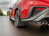 Rally Armor UR Mudflaps Black Urethane Red Logo 2022-2024 WRX - MF92-UR-BLK/RD - Subimods.com