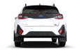 Rally Armor UR Mudflaps Black Urethane White Logo 2024 Crosstrek - MF106-UR-BLK-WH - Subimods.com