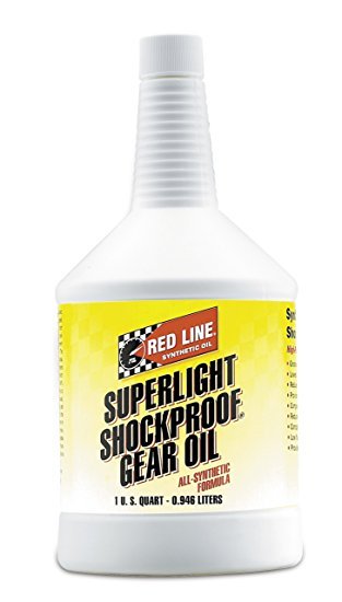 LightWeight ShockProof Gear Oil (1 Quart) - Red Line 58404