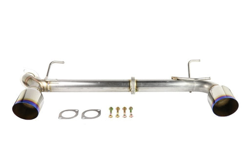 Remark Axle Back Exhaust Muffler Delete w/ Burnt Stainless Steel Double Wall Tips 2013-2021 BRZ - RO-TTZN-D - Subimods.com