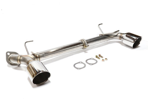 Remark Axle Back Exhaust Muffler Delete w/ Stainless Steel Single Wall Tips 2013-2021 BRZ - RO-TSZN-S - Subimods.com