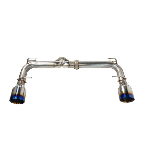 Remark Axle Back Exhaust w/ Burnt Stainless Steel Double Wall Tips 2022-2024 BRZ / 2022-2024 GR86 - RO-TTZ8-D - Subimods.com