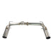 Remark Boso Edition Axle Back Exhaust w/ Stainless Steel Tips 2022-2024 BRZ / 2022-2024 GR86 - RO-TSZ8-SL - Subimods.com