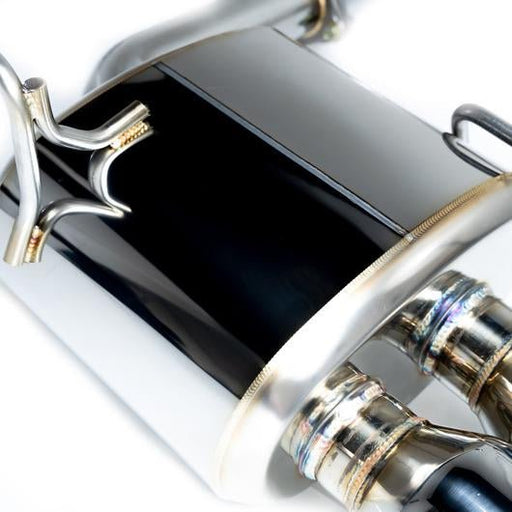 Remark Sports Touring Non Resonated Cat Back w/ Burnt Stainless Tips 2015-2021 WRX / 2015-2021 STI - RK-C4076S-01T - Subimods.com