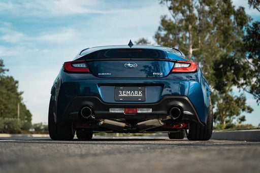 Remark Elite-Spec Cat Back Exhaust w/ Stainless Tip 2013-2024 BRZ 2013-2016 FRS / 2017-2021 GT86 / 2022-2024 GR86 - RK-C2063T-04 - Subimods.com