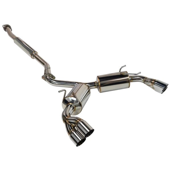 Remark Sports Touring Cat Back Exhaust w/ Stainless Tip 2013-2024