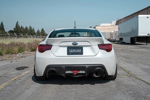 Remark R1-Spec Single-Exit Cat Back Exhaust w/ Stainless Tip 2013-2021 BRZ / 2013-2016 FRS / 2017-2021 GT86 - RK-C1063T-03 - Subimods.com