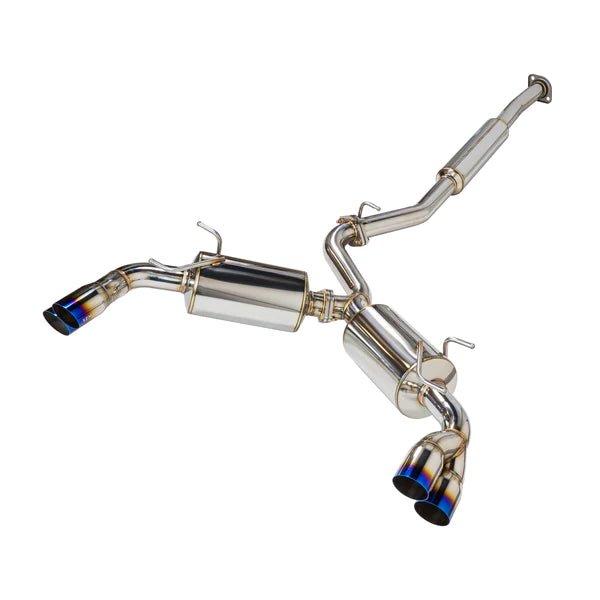 ⚠️RRT86⚠️ Remark Sports Touring Cat Back Exhaust w/ Burnt Stainless Tip 2013
