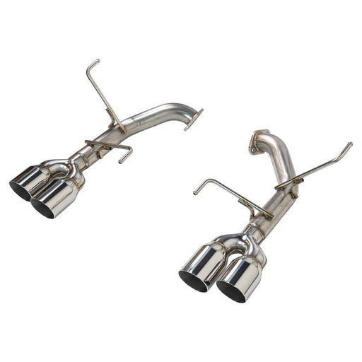 Remark Stainless Steel Axle Back w/ 3.5 Inch Single Wall Polished Tips 2022-2024 WRX - RO-TSVB-S - Subimods.com