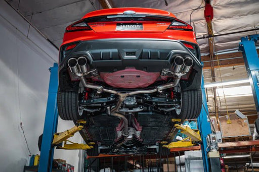 Remark Stainless Steel Axle Back w/ 4 Inch Single Wall Burnt Tips 2022-2024 WRX - RO-TTVB-S4 - Subimods.com