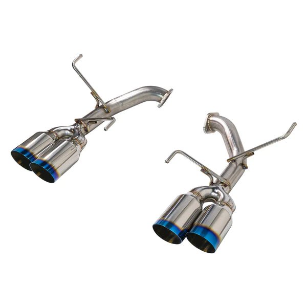 Remark Stainless Steel Axle Back w/ 4 Inch Single Wall Burnt Tips 2022 WRX - RO-TTVB-S4 - Subimods.com