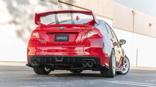 Remark Stainless Steel Axle Back w/ Double Wall 4 Inch Burnt Tips 2015-2021 WRX / 2015-2021 STI - RO-TTVA-D4 - Subimods.com